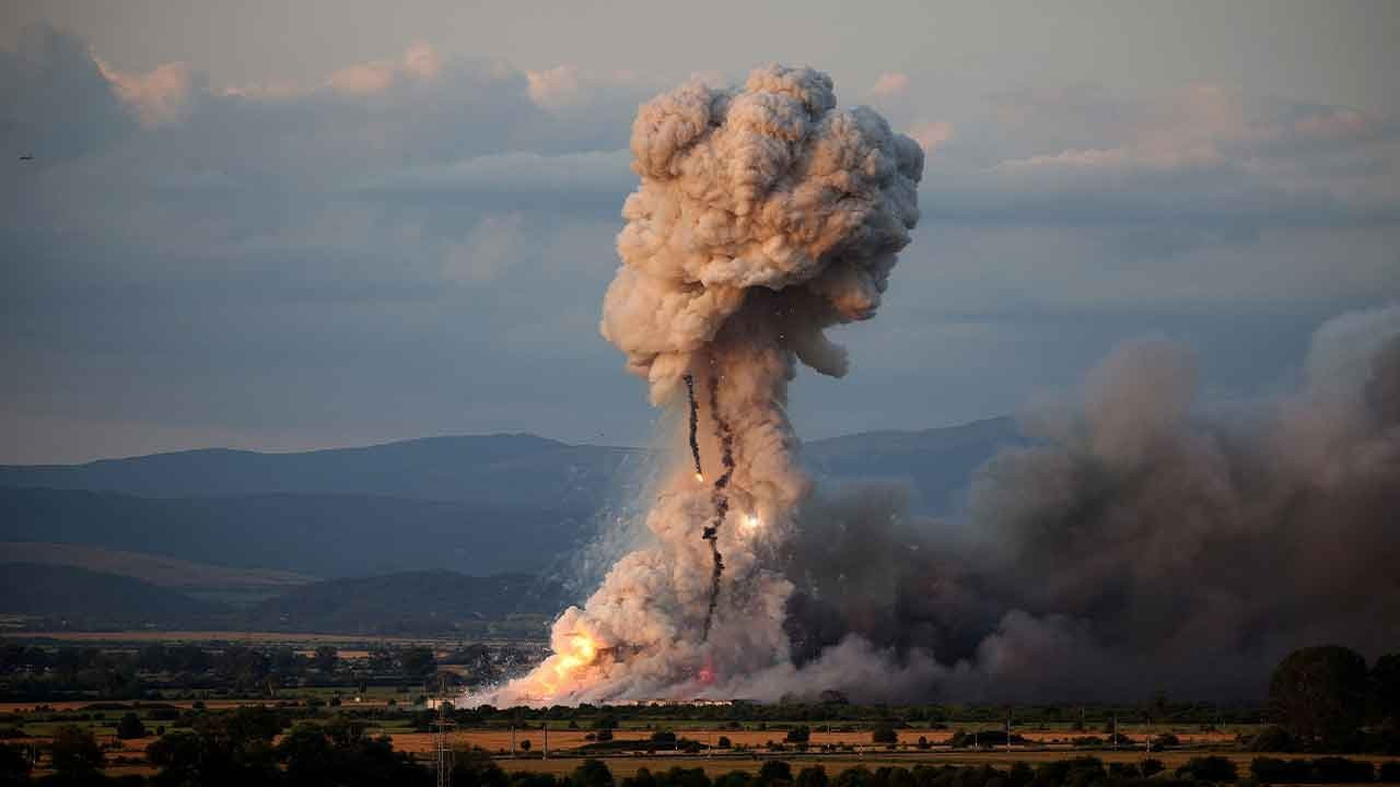 Bulgaristan'da havai fişek fabrikasında patlamalar