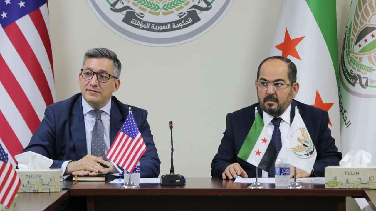 ABD'li yetkili, Antep'te Suriye Geçici Hükümeti Başkanı'yla görüştü