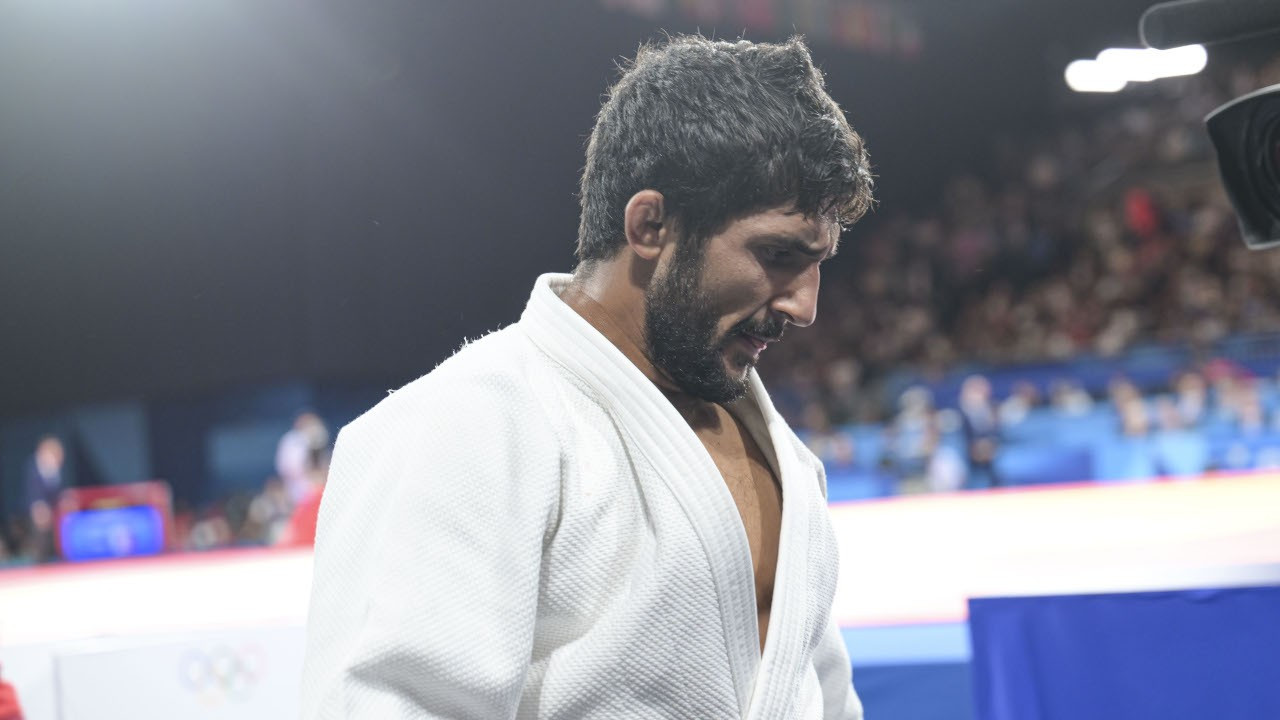 Judocu Salih Yıldız yarı finalde mağlup oldu