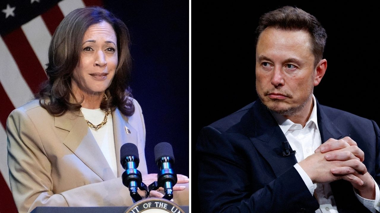 Kamala Harris'in 'parodi' videosunu paylaşan Elon Musk'a tepki