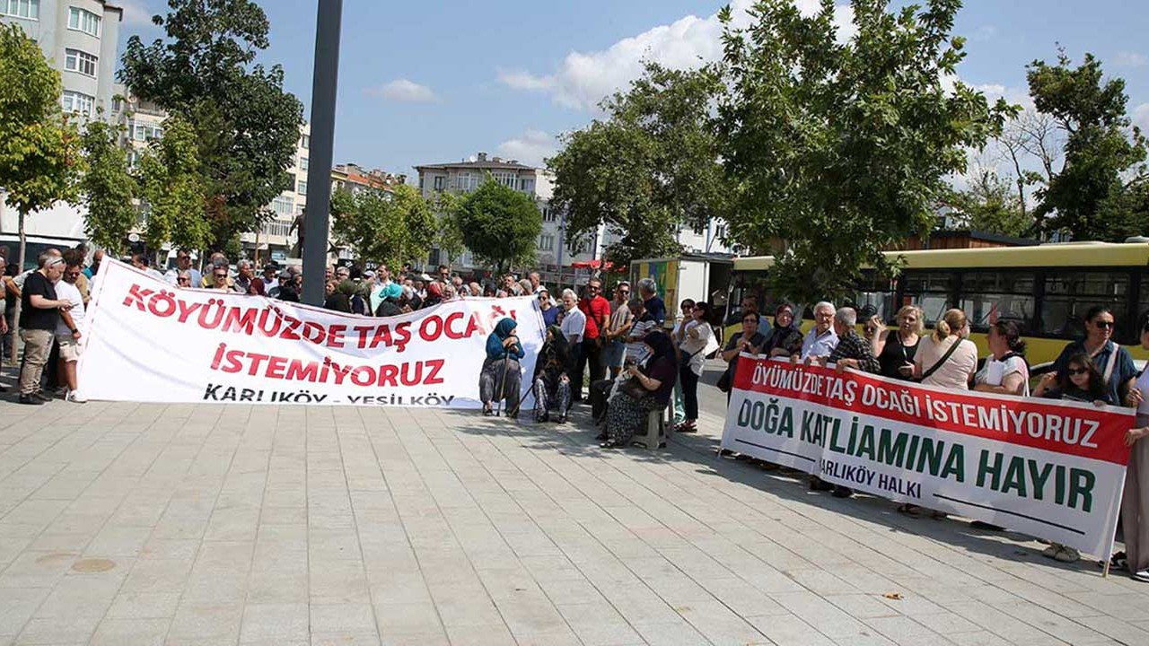 Edirne'de köylülerden taş ocağı tepkisi: İzin vermeyeceğiz