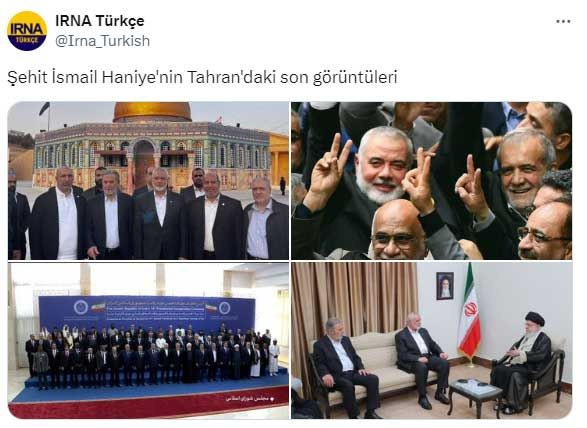 Hamas lideri Haniye'nin İran'daki son görüntüleri paylaşıldı - Sayfa 2