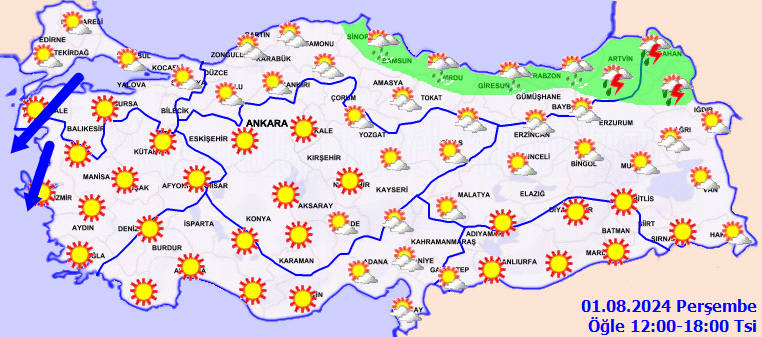 Meteoroloji açıkladı: Yağışlar bitti, kavurucu sıcaklar etkili olacak - Sayfa 1