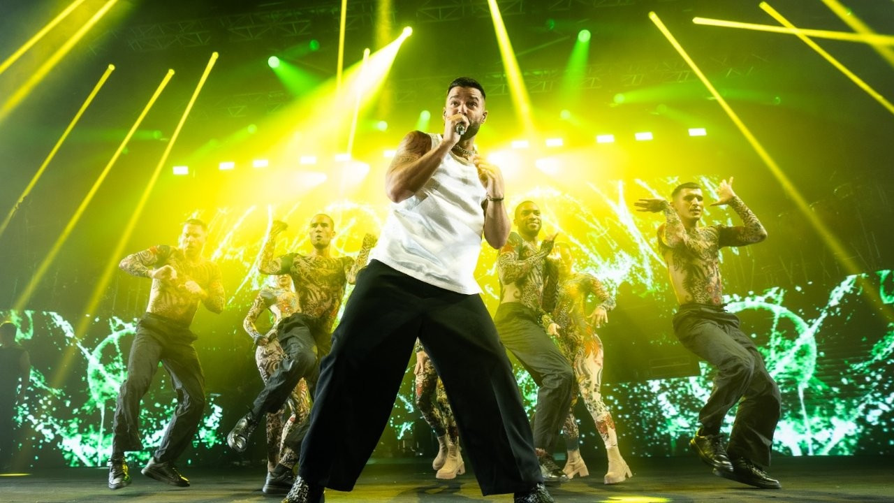 Ricky Martin Antalya'da konser verdi