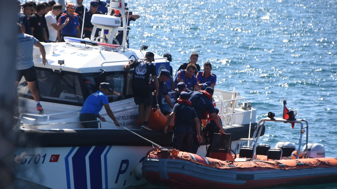 Yangında uçurumdan düşen itfaiye erinin cansız bedenine ulaşıldı