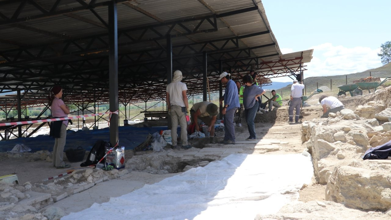 Paflagonya'nın başkenti Pompeiopolis'te kazılar devam ediyor