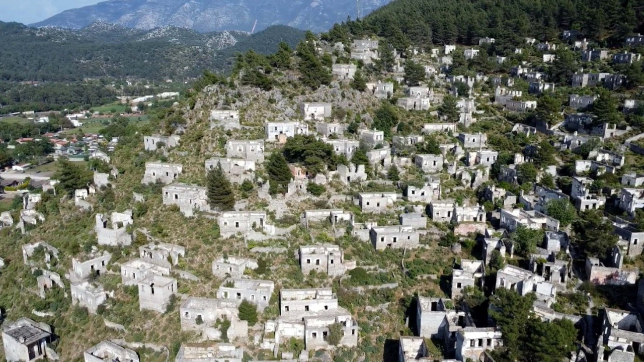 Muğla'nın hayalet köyü Levissi: Evliya Çelebi de yazmıştı