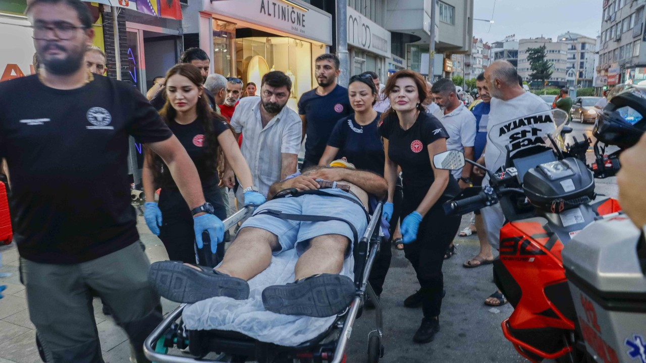 İki taksici bir müşteriye gitti, üç kişi yaralandı