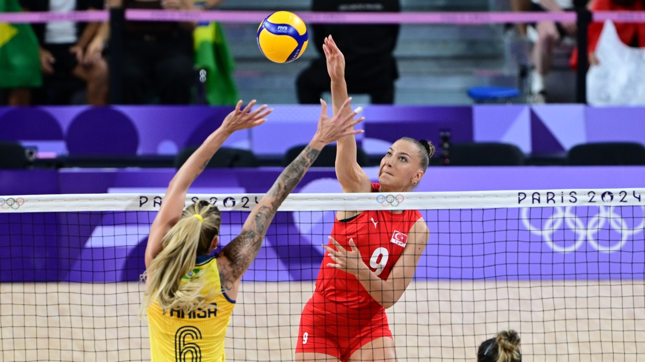 Milli Kadın Voleybol Takımı, Paris Olimpiyatları'nı dördüncü tamamladı