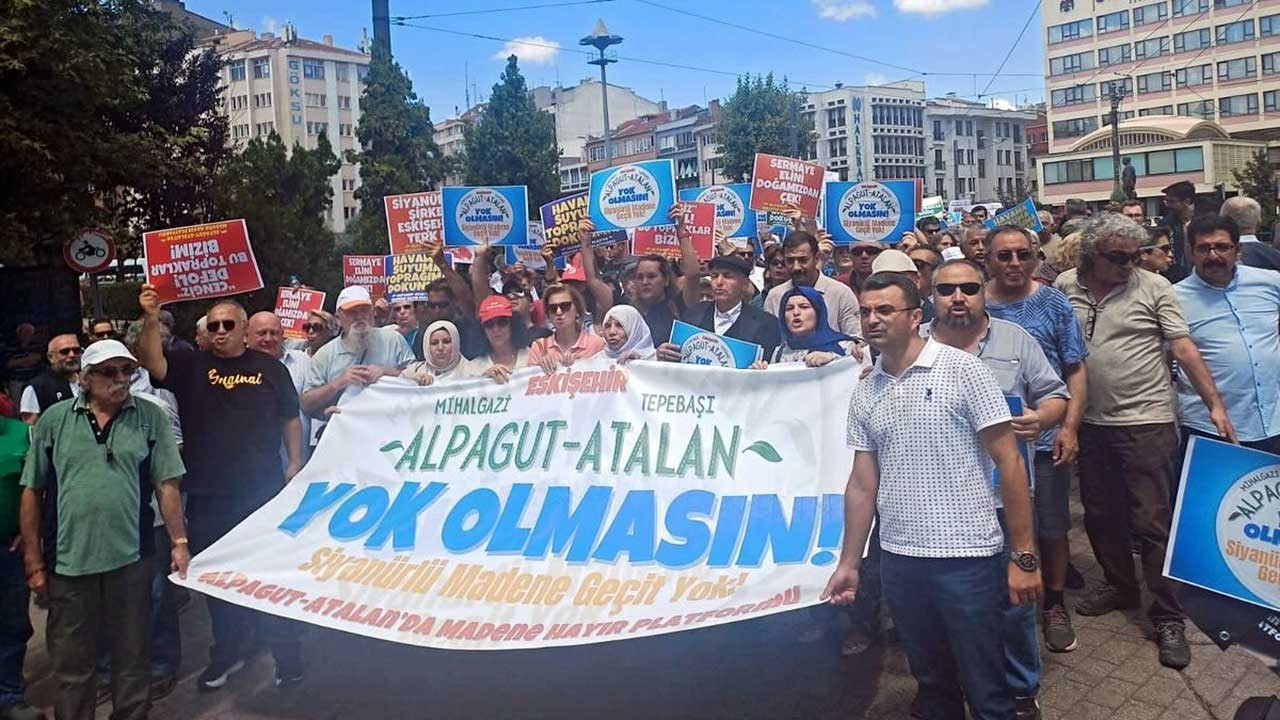 Alpagut-Atalan’da Madene Hayır Platformu: Yağma ve talan projelerini durdurun