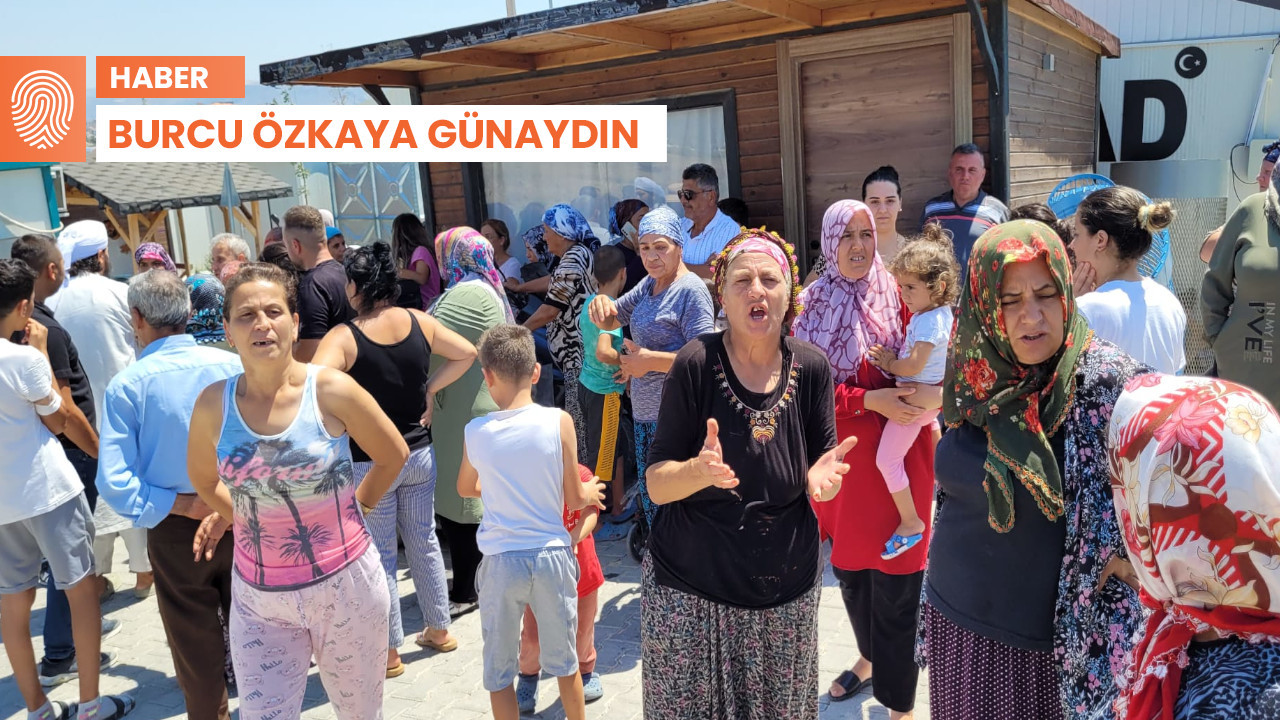 Engelli konteyner kentte su yok: 'Uyuzdan, hastalıktan öleceğiz'