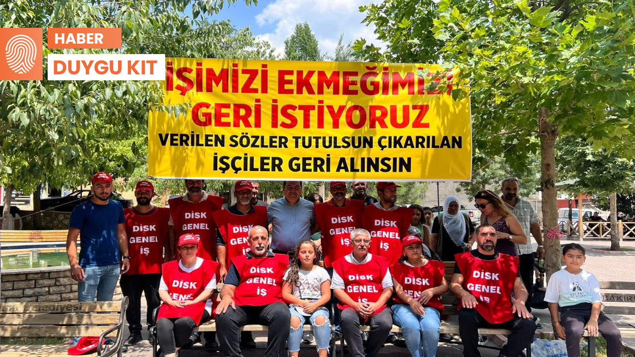 Nazımiye Belediyesi işçileri 1 aydır direniyor