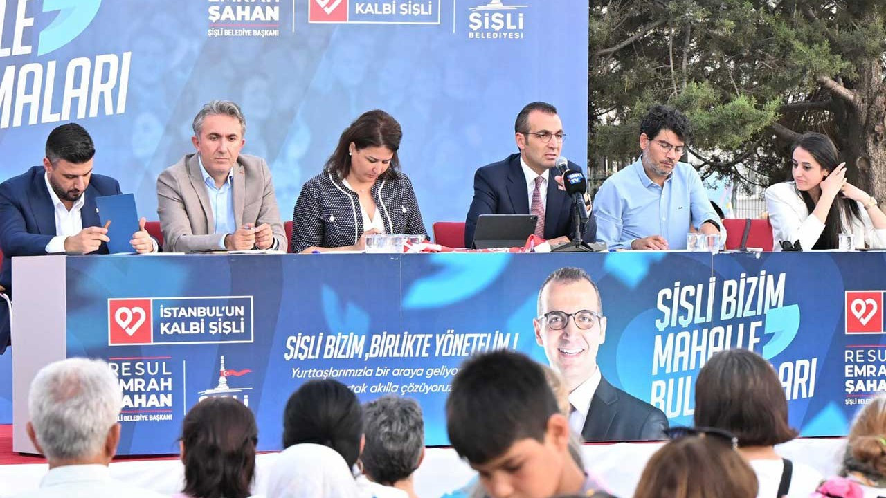 Şişli’de ‘mahalle buluşmaları’ başladı