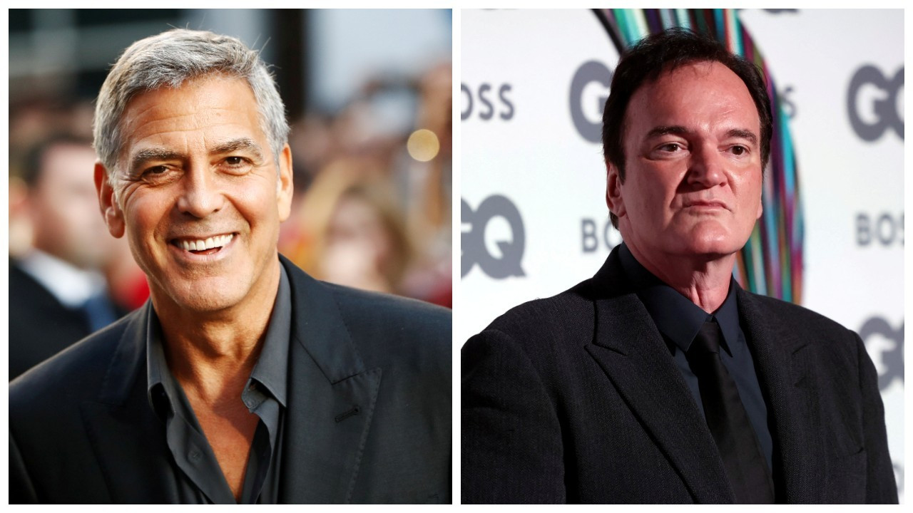 George Clooney'den Quentin Tarantino'ya küfürlü yanıt