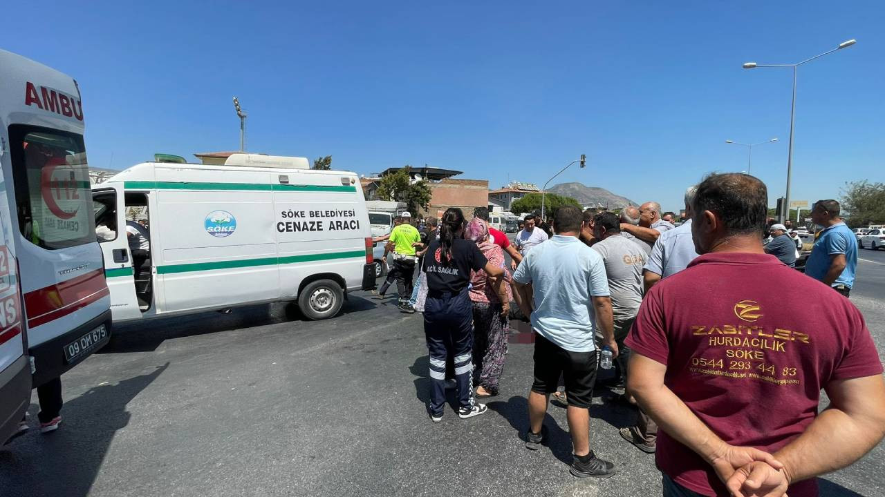 Aydın'da otomobille çarpışan motosikletin sürücüsü öldü