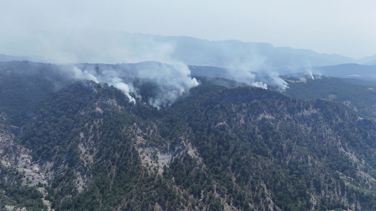 Bolu'da orman yangını devam ediyor: 490 kişi tahliye edildi, 2 kişi tutuklandı