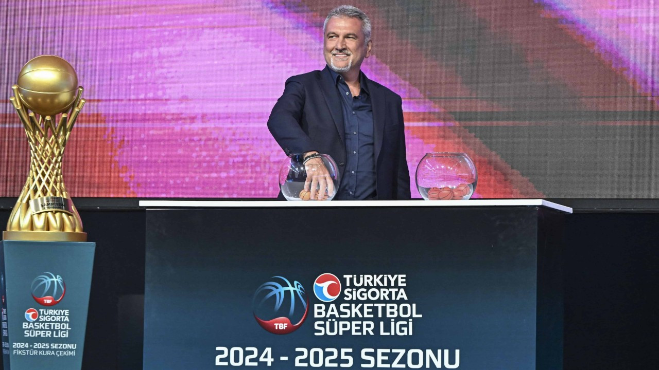 Basketbol Süper Ligi'nde 2024-25 sezonu fikstürü çekildi