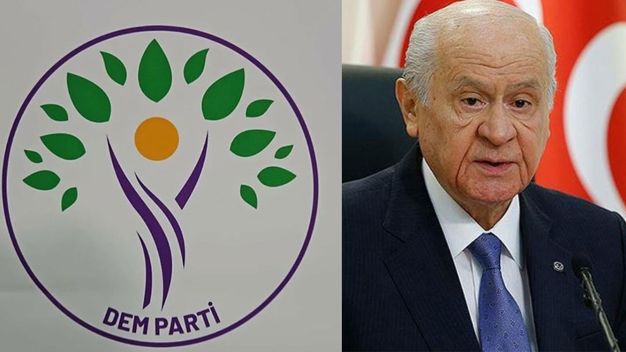 DEM Parti'den Bahçeli'ye yanıt: Bu zat siyasette çukurlaşmanın örneğidir