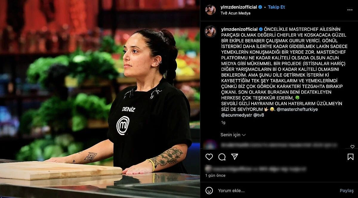 Yarışamadan elenen Deniz'den 'Masterchef' mesajı: Karakteri tezgahta bırakıp çıkan... - Sayfa 4