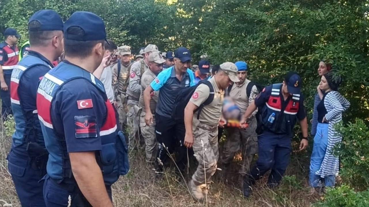 Sinop'ta kaybolan Alzheimer hastası, komando timi tarafından bulundu