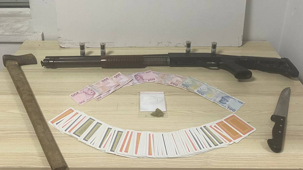 Samsun'da kumar oynayan 7 kişiye 44 bin 975 lira para cezası kesildi