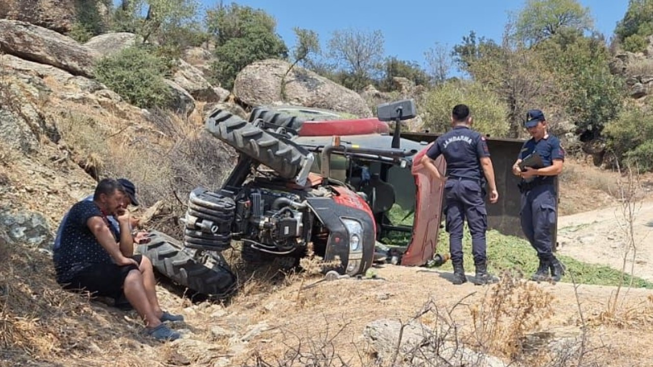 Aydın'da traktör devrildi: 1 kişi öldü