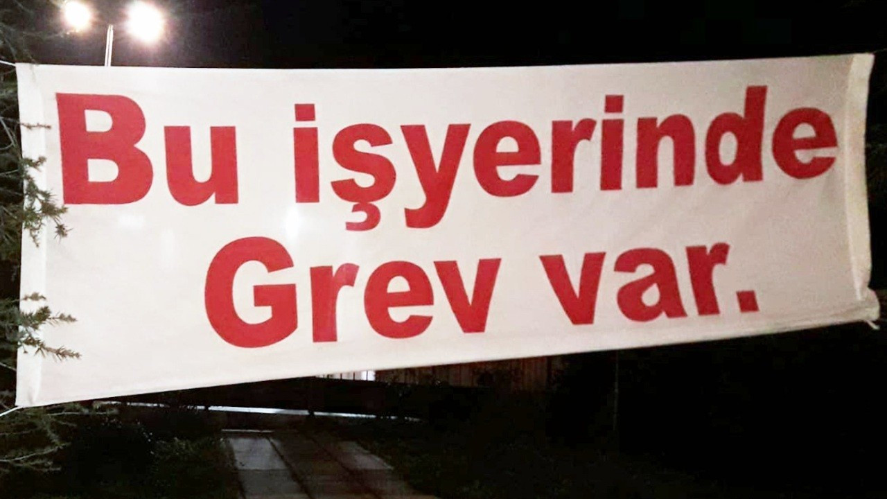 Sarar mağazası işçileri greve gidiyor