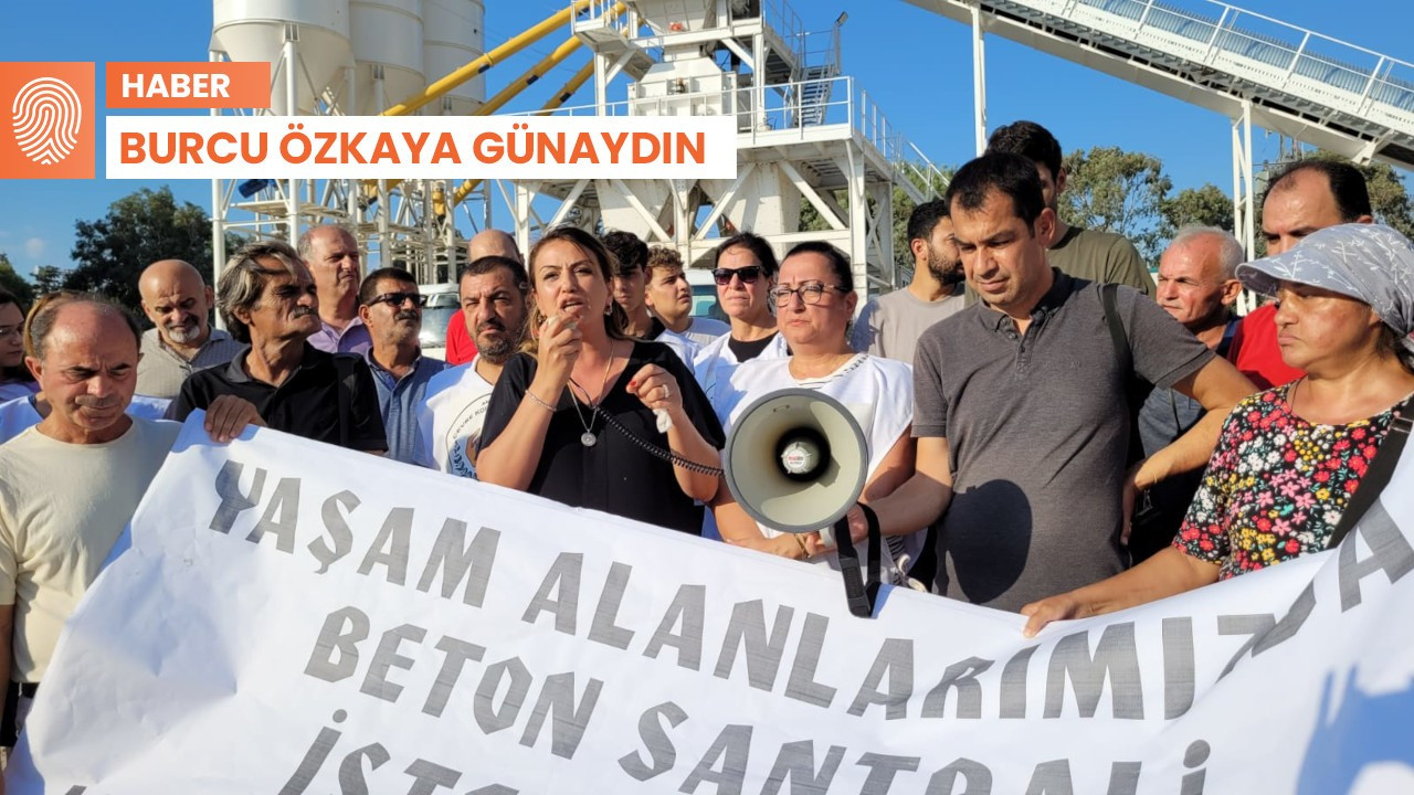 'Antakya'nın tek yeşil alanında beton santrali istemiyoruz'