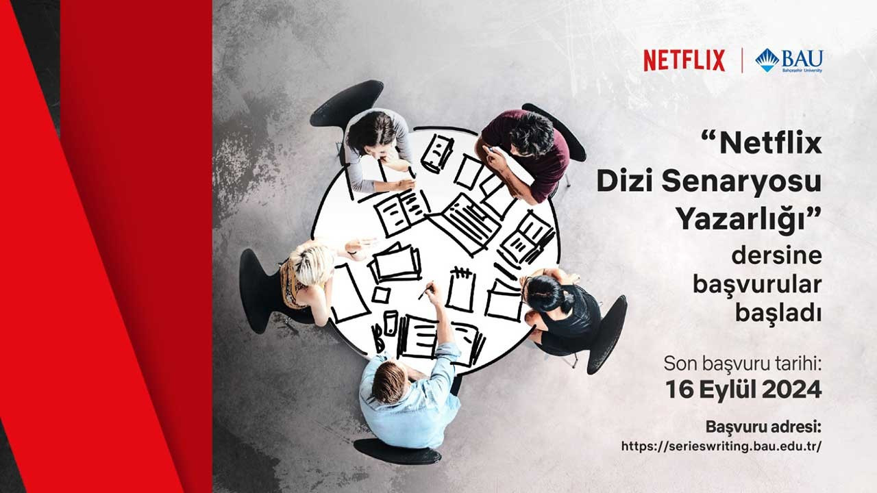 Bahçeşehir Üniversitesi’nde 'Netflix Dizi Senaryosu Yazarlığı' dersi