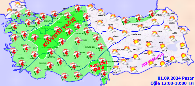 Meteoroloji turuncu kodla uyardı: Kuvvetli sağanak yeniden başlıyor, İstanbullular dikkat - Sayfa 1