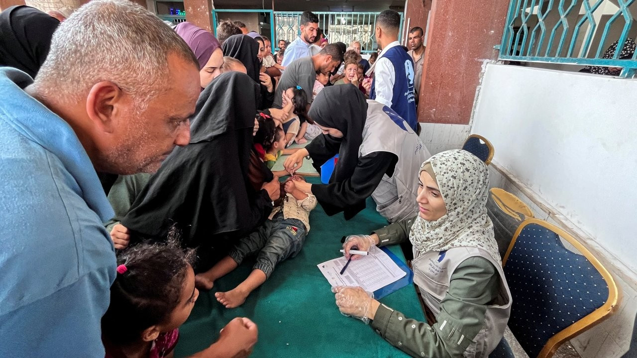 Çatışmalara ara verilecek: Gazze'de çocuk felcine karşı aşılama başladı