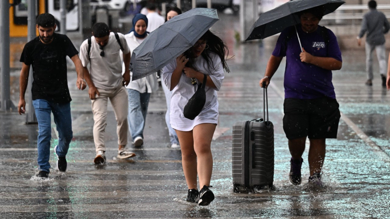 Meteorolojiden 8 kente sarı kodlu yağış uyarısı