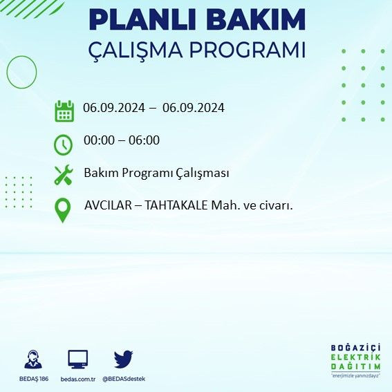 BEDAŞ paylaştı: İstanbul'da yarın elektrik kesintisi yaşanacak ilçeler - Sayfa 3