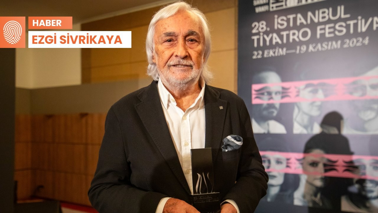 28. İstanbul Tiyatro Festivali Onur Ödülü Müjdat Gezen'e verildi