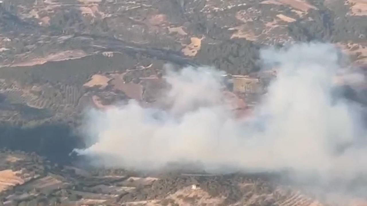 Bergama'da çıkan orman yangını kontrol altına alındı