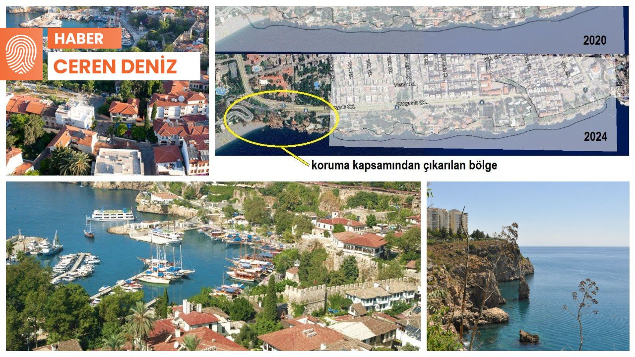 Antalya falezlerinde koruma sınırı daraltıldı