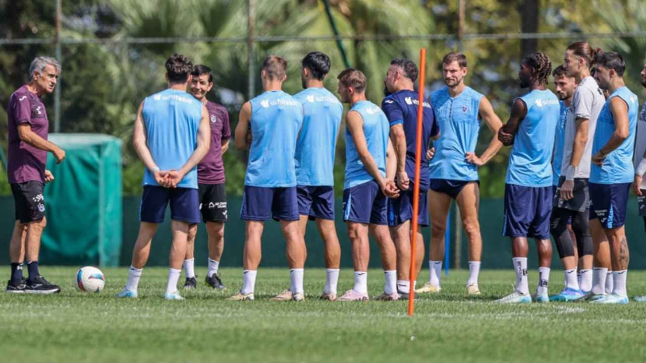 Trabzonspor'da Beşiktaş maçı hazırlıkları