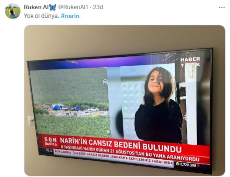 Narin öldü: Yok ol dünya... - Sayfa 3