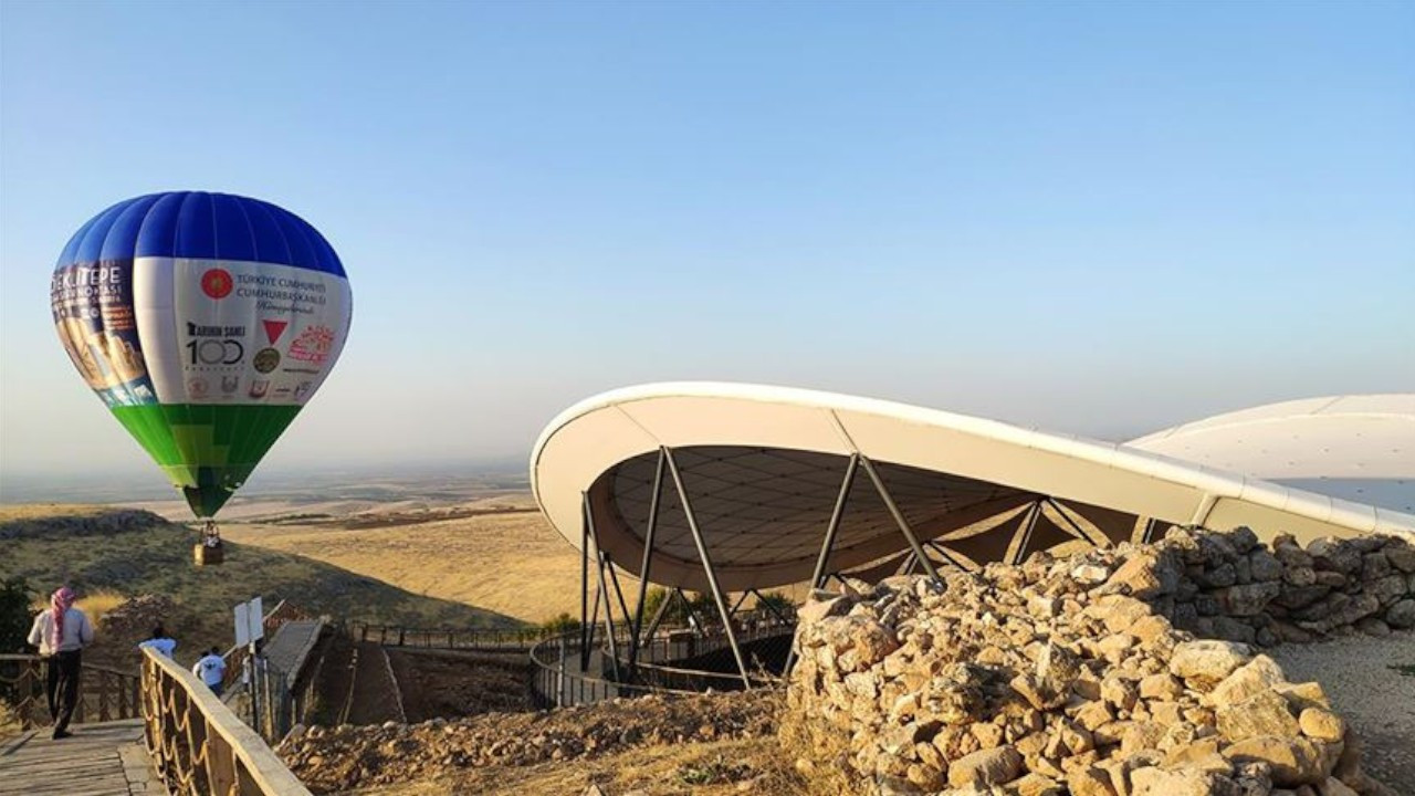 Göbeklitepe semalarında sıcak hava balonu turları başladı