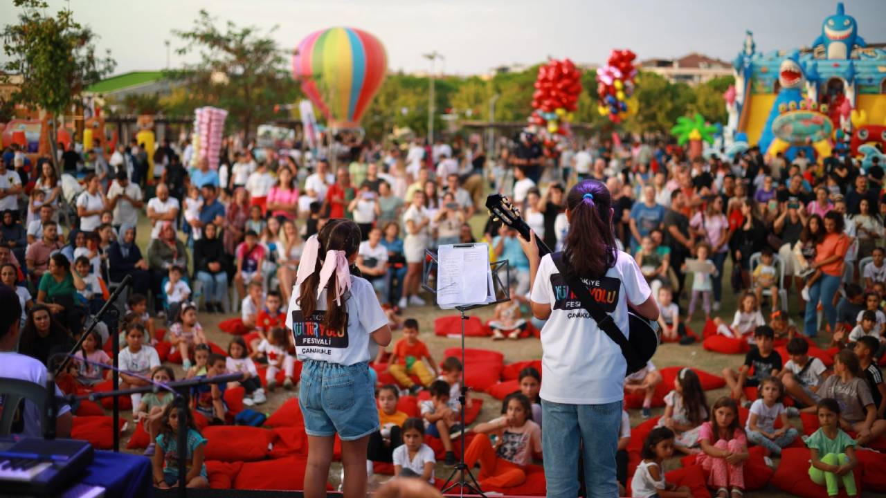 Türkiye Kültür Yolu Festivali 9. durağı Çanakkale'de