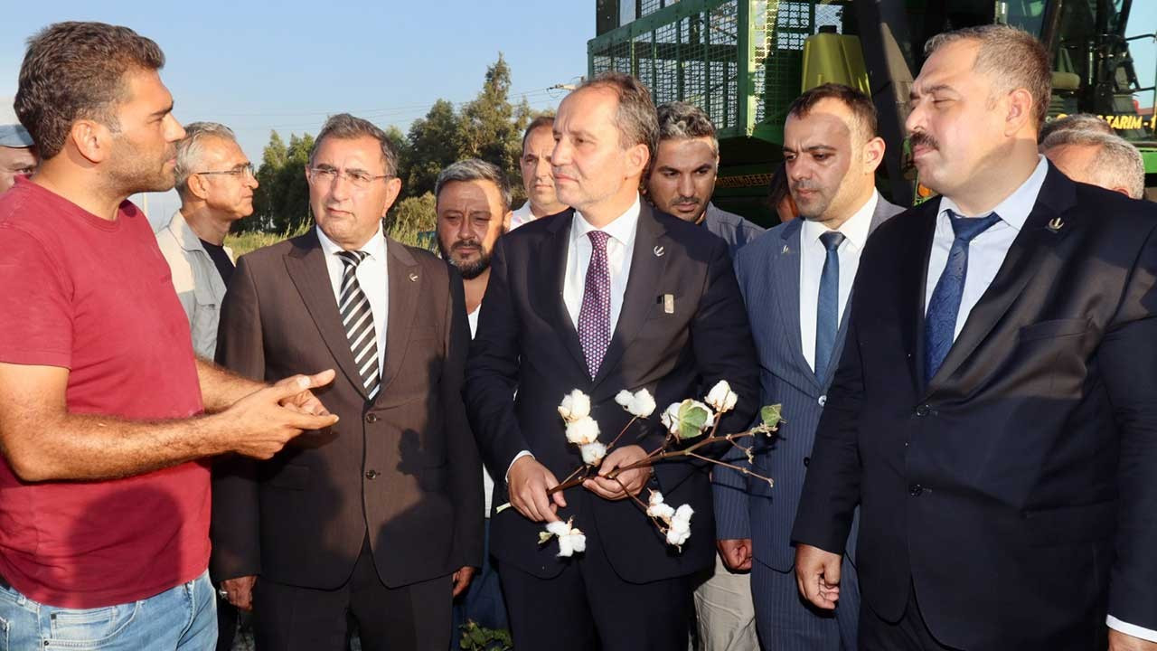 Erbakan pamuk tarlasından iktidara seslendi: Çiftçimizin feryadını duyun