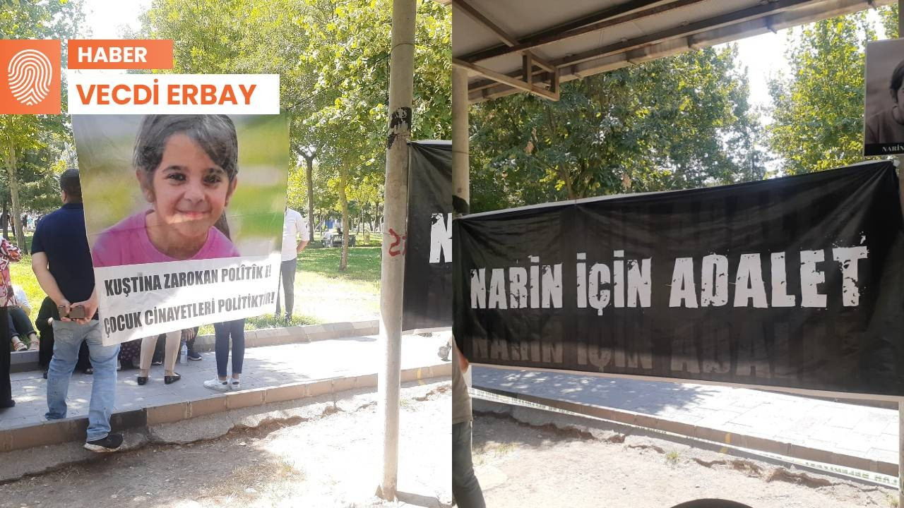 Diyarbakır'da Narin Güran için taziye kuruldu