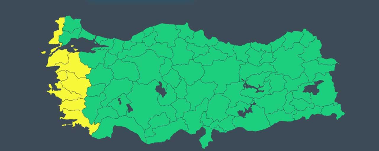 Meteoroloji 7 ili sarı kodla uyardı: 'Çok kuvvetli' yağış başlıyor - Sayfa 1