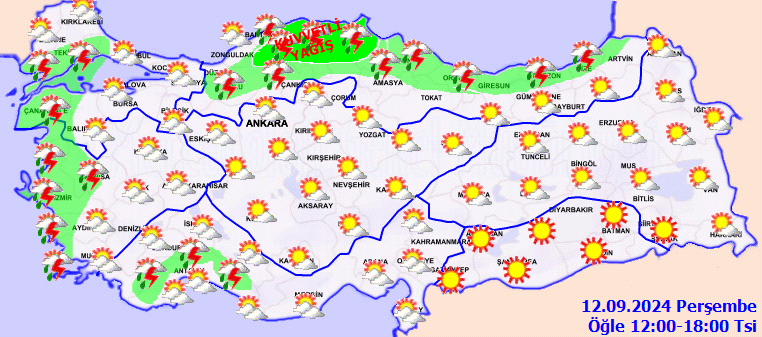 Meteorolojiden kuvvetli sağanak uyarısı: Sıcaklıklar 4 derece artıyor - Sayfa 1