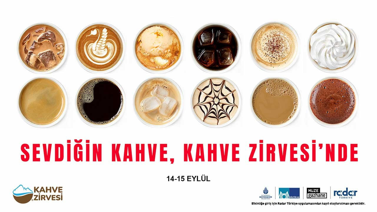 'Kahve Zirvesi' 14-15 Eylül’de Müze Gazhane'de toplanıyor