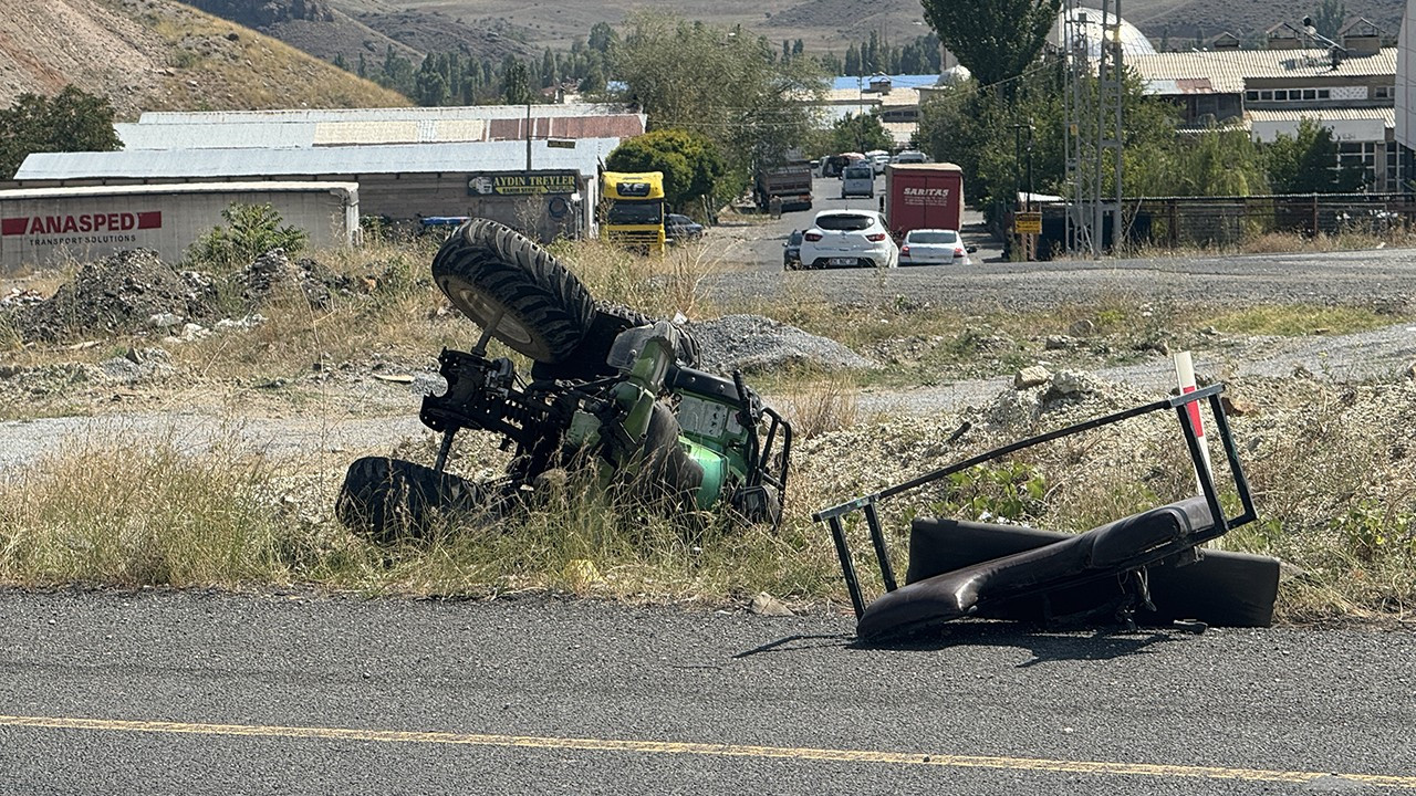 Minibüs ile ATV çarpıştı: 1 ölü, 1 yaralı