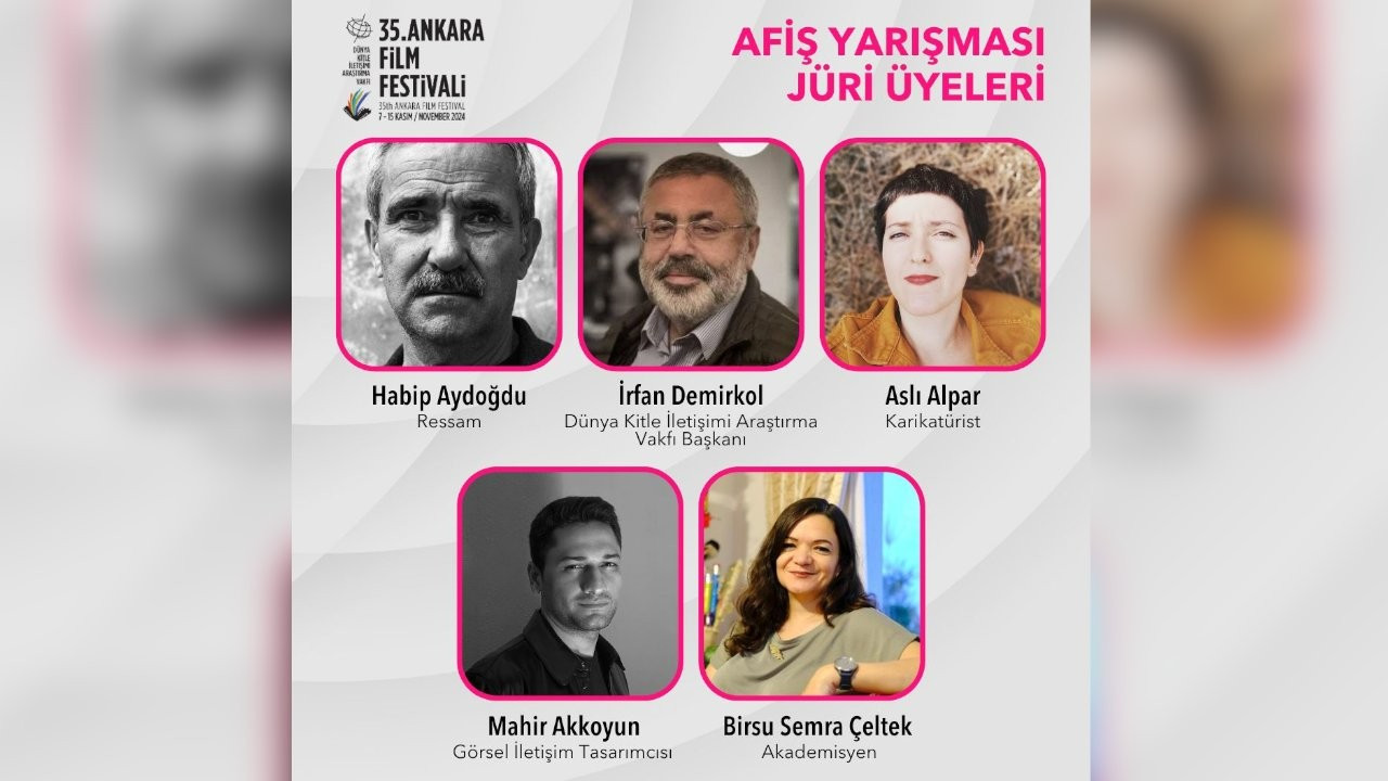 35. Ankara Film Festivali Afiş Yarışması jürisi belli oldu