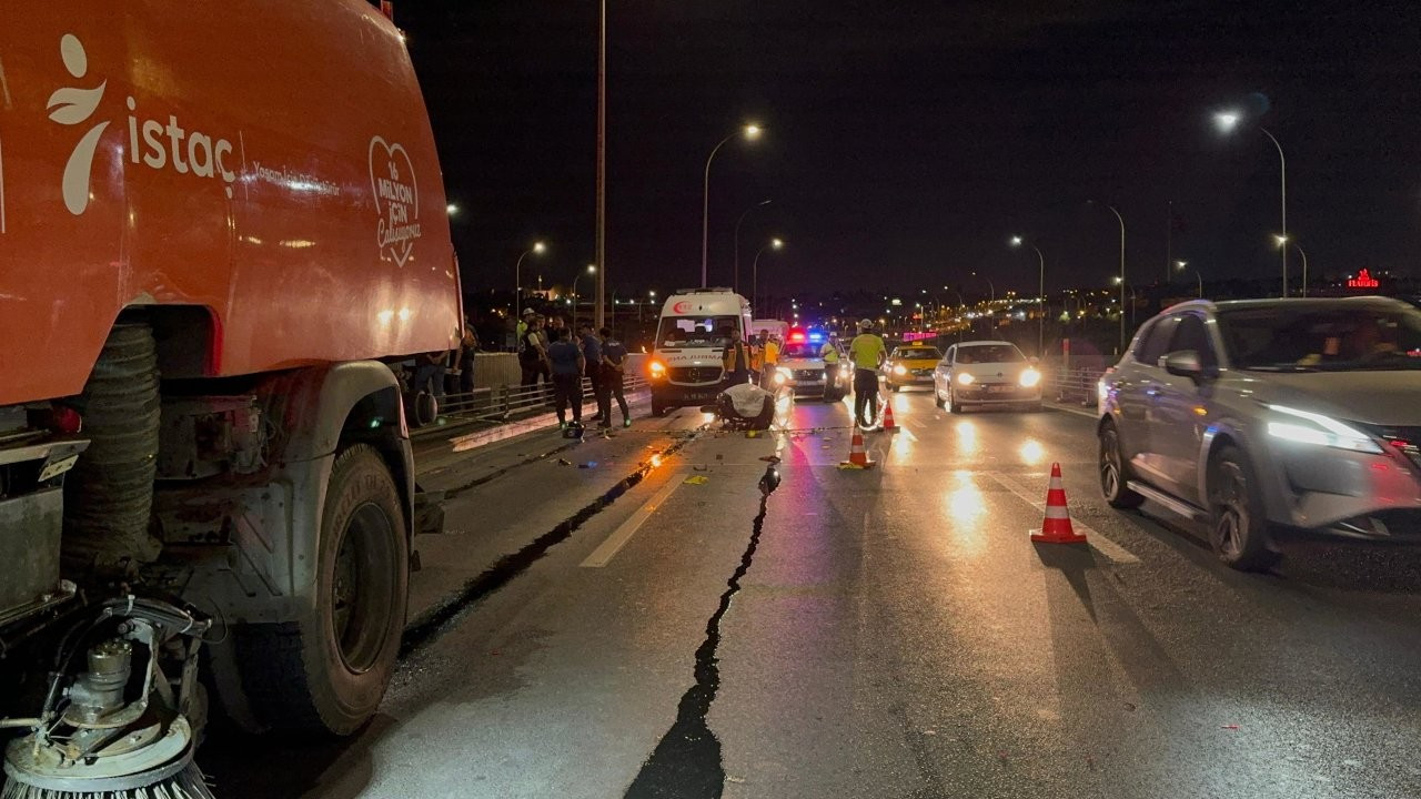 Haliç Köprüsü'nde trafik kazası: 1 ölü