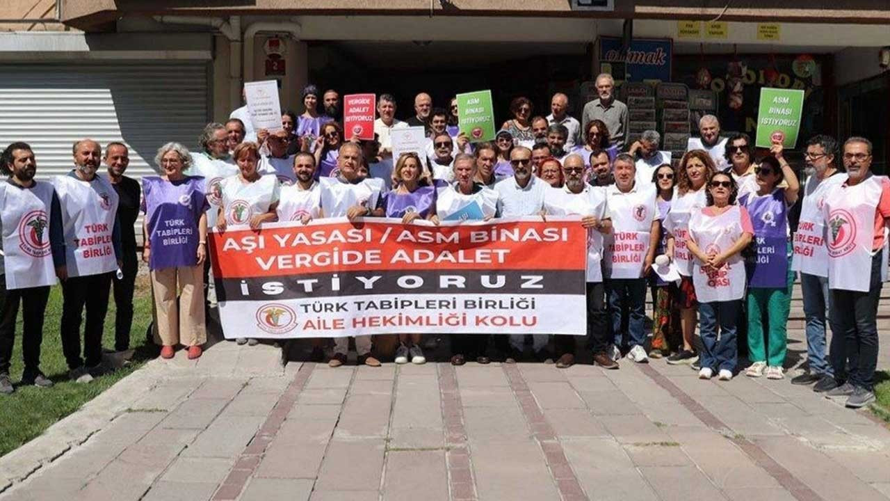 TTB: Aşı Yasası, güvenli ASM binaları ve vergide adalet istiyoruz