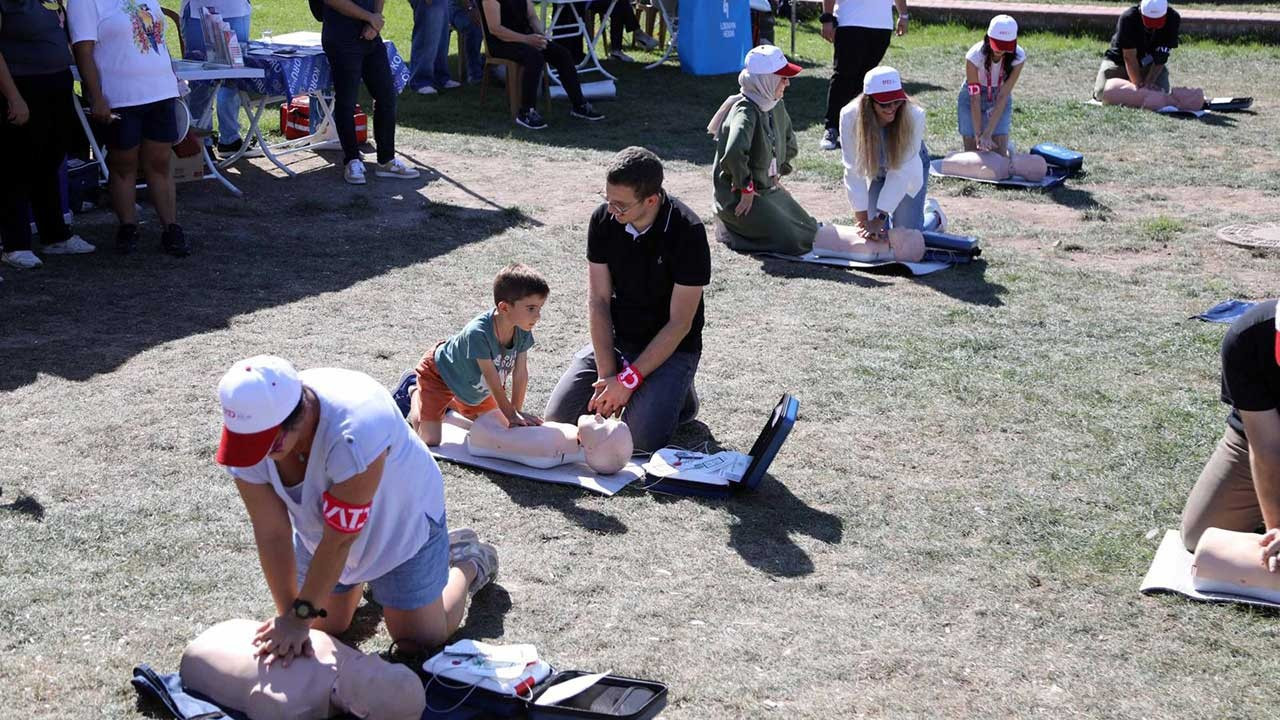 Çankaya’da Dünya İlkyardım Günü’nde farkındalık eğitimi